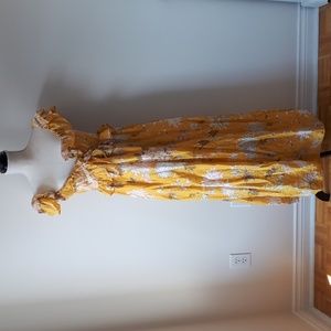 H&M floral maxi dress